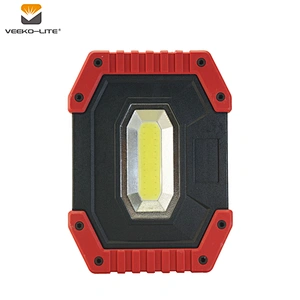 10W Rechargeable Working Light ABS Light 650 lumen COB LED Inspection Portable Lamp