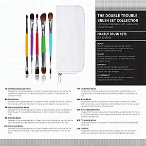 Wholesale liquid glitter makeup eyeshadow palette blending brush stick packaging case