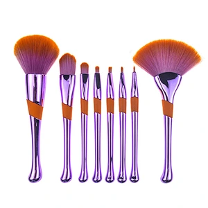 Sialia Plastic Handle makeup brush Sets Professional Cosmetic Brushes with  Eye Shadow Mixed Concealer Makeup Too