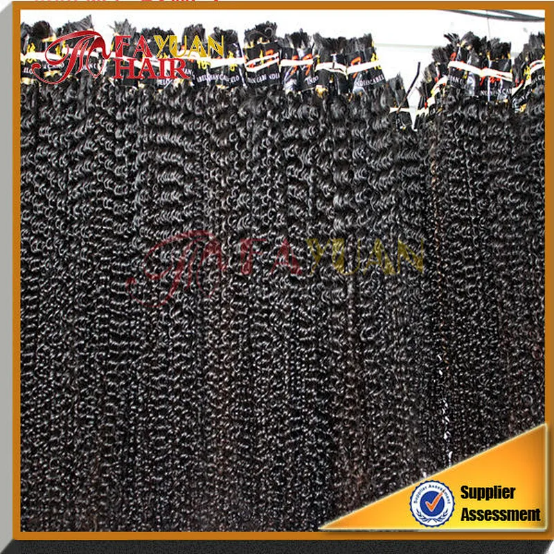 factory price wholesale top quality 5a grade kinky curl mongolian virgin hair weft