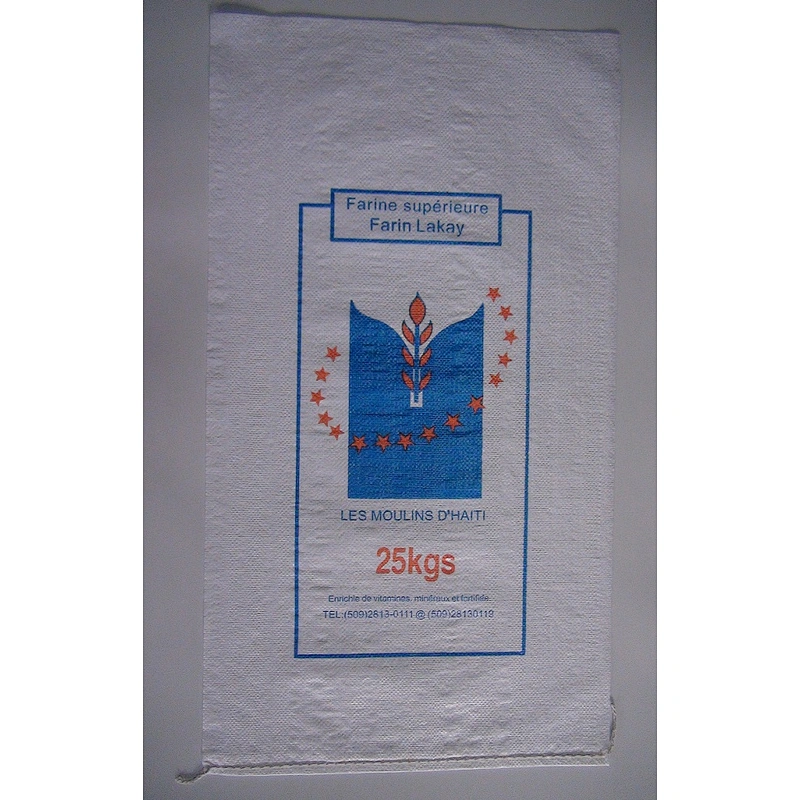 PP woven flour bag manufacturers, polypropylene flour packaging bag sack 25kg design