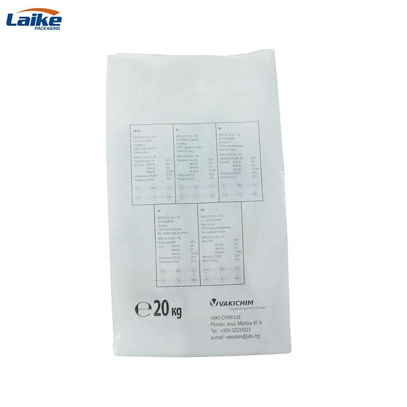 new 100% virgin material plastic bopp bag packing rice feed sand sugar wheat  bulk fertilizer bag 100kg 50kg