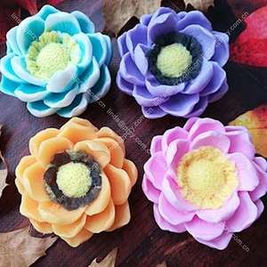 Magnolia Mold Flower candle Molds Soap Mould flower candle molds