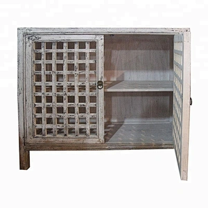 beijing chinese antique reproduction distressed shabby chic storage buffet furniture