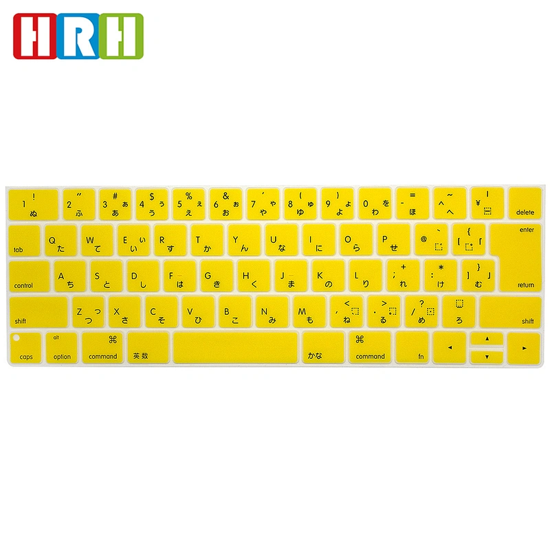 Waterproof silicon keyboard cover custom print Keyboard Cover For mac book pro laptop A1707 Keyboard Skin Japanese Version