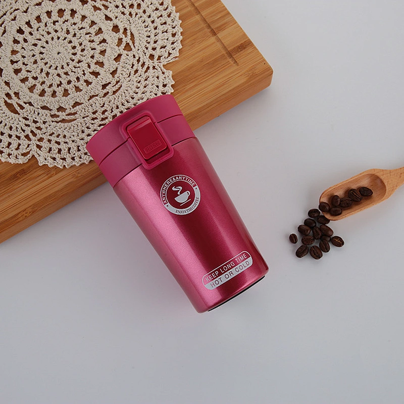 Custom wholesale vacuum stainless steel insulation cup coffee bouncing cup creative gift cup