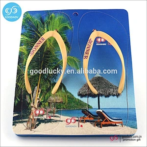 China factory customized printing eva beach flip flop shoes flip flops with logo