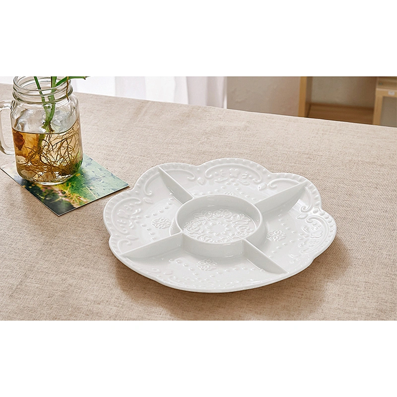 Eco-friendly quality multifunctional dessert plate snack dish for party