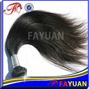 Best Sale!!! best quality 100% Indian Silky Straight Hair in nature color
