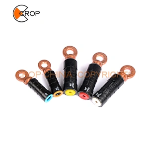 Pre-insulated bimetal sleeve CPTAU is designed to connect the insulated cable