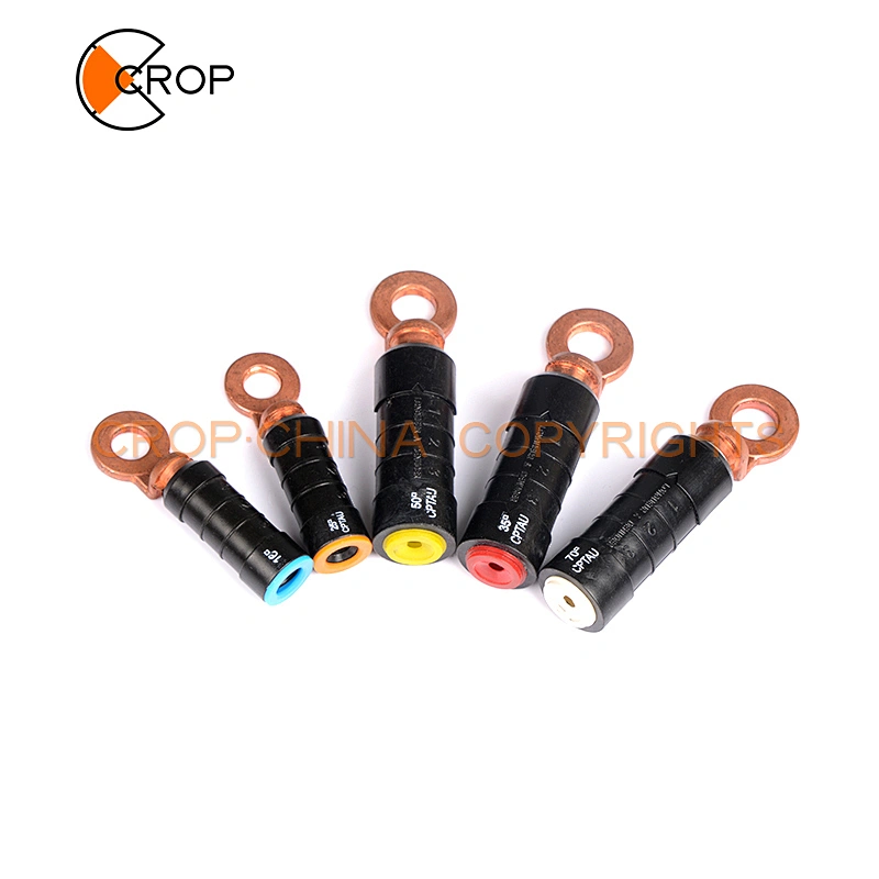Pre-insulated bimetal sleeve CPTAU is designed to connect the insulated cable