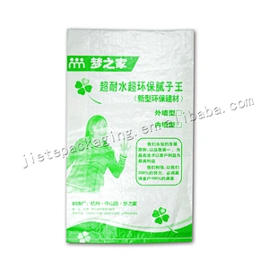 Factory sale customized white pp cement bag wall putty powder
