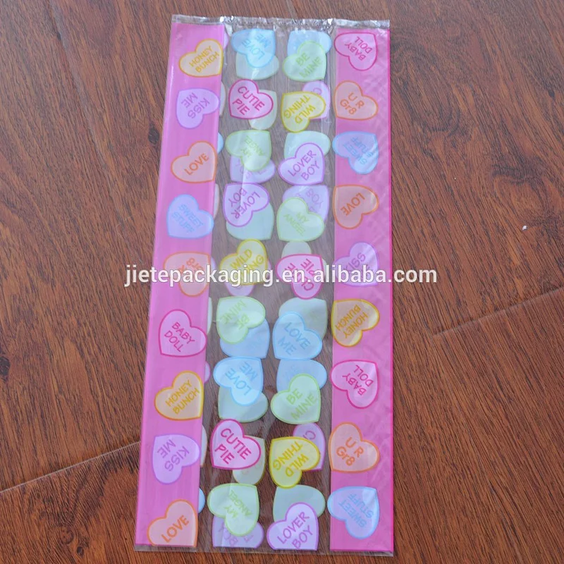Lovely PE plastic small gift bag for packaging
