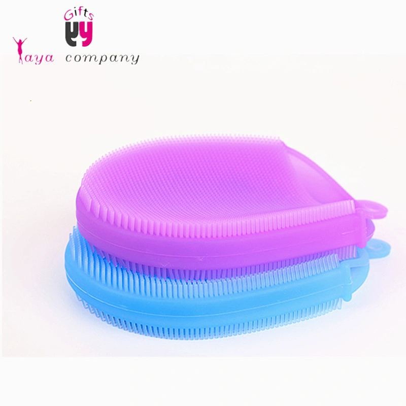 The Cheapest Newly Silicone Kitchen Cleaning Magic Sponge For Washing Dishes