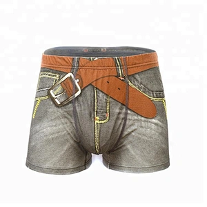 OEM elastic waistband mens boxer shorts panties underwear