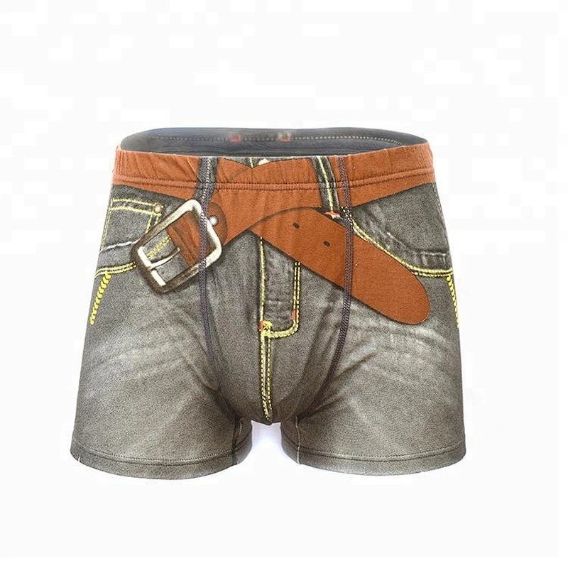OEM elastic waistband mens boxer shorts panties underwear