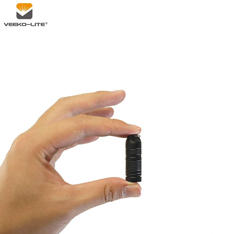 2018 New Aluminum Mini LED Flashlight 3AG3 Battery Key Chain light
