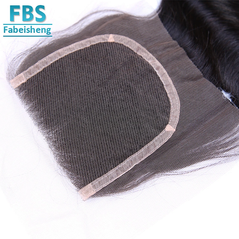 best selling body wave 4*4 closure virgin hair in stock factory price