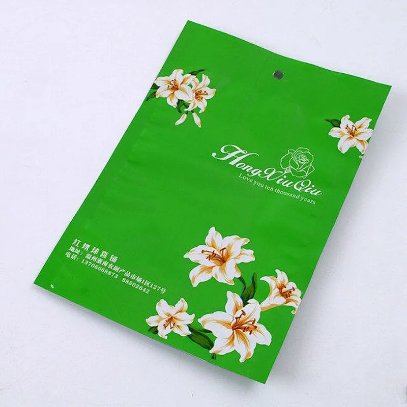 Customized design plastic vacuum food packaging bag
