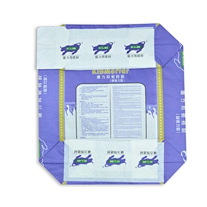 kraft paper block bottom valve bag for packing putty, mortar, glue, cement packaging bag