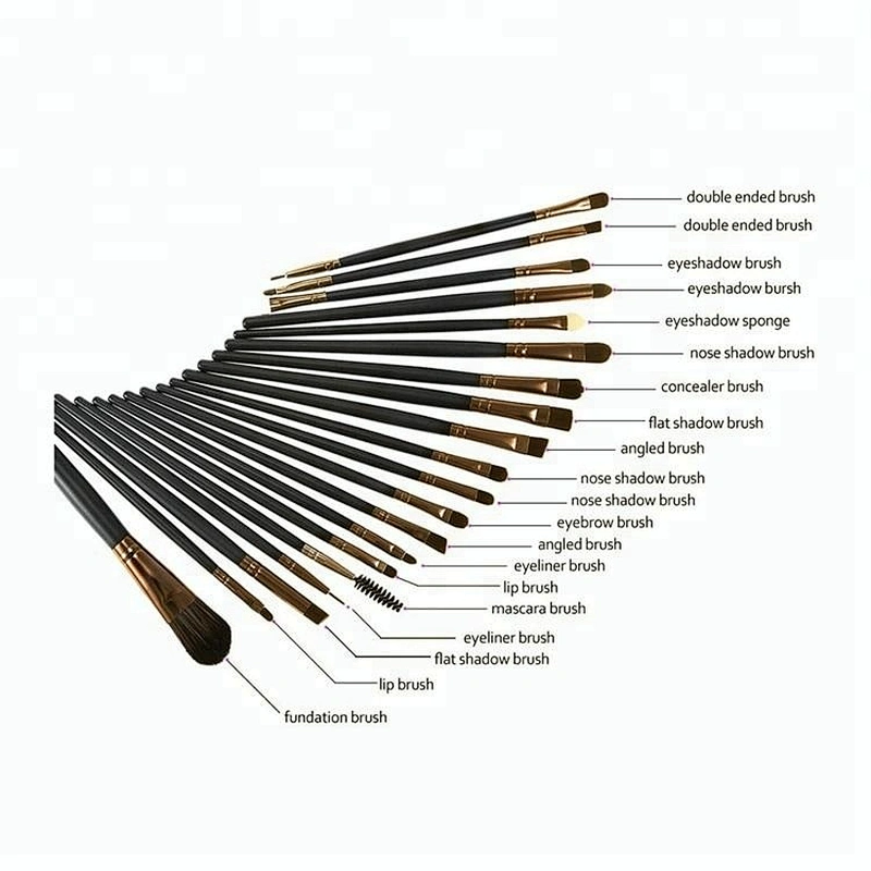 Custom Logo 20pcs Eye Shadow Makeup Brush Set