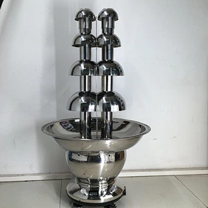 Commerical electric high quality stainless steel chocolate fountain machine price