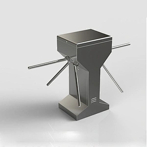 Electronic Tripod Turnstile Gate , Card Controlled Turnstile Entrance Gates