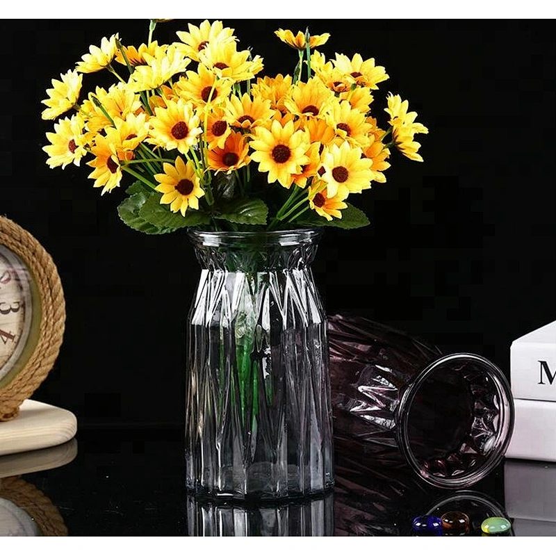 Wholesale Home Decoration European Style Origami Glass Vase