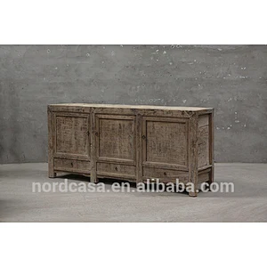 Chinese reclaimed sideboard in elm