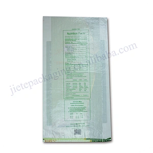 Raw material customized plastic bopp laminated 25kg thailand Jasmine rice bag factory sale