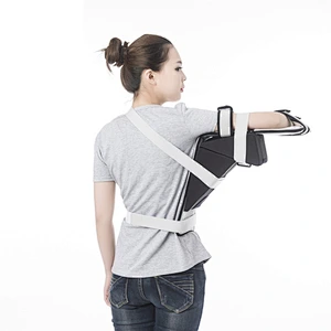 Medical shoulder abduction brace for arm support
