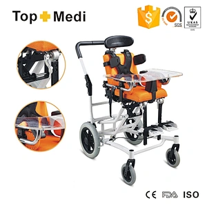 New medical equipment Aluminum adapting adjustable Reclining manual children wheelchair