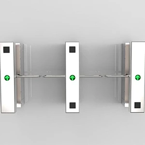 Classic Acrylic Glass Swing Turnstile Customized Optional