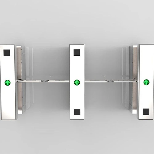 Classic Acrylic Glass Swing Turnstile Customized Optional