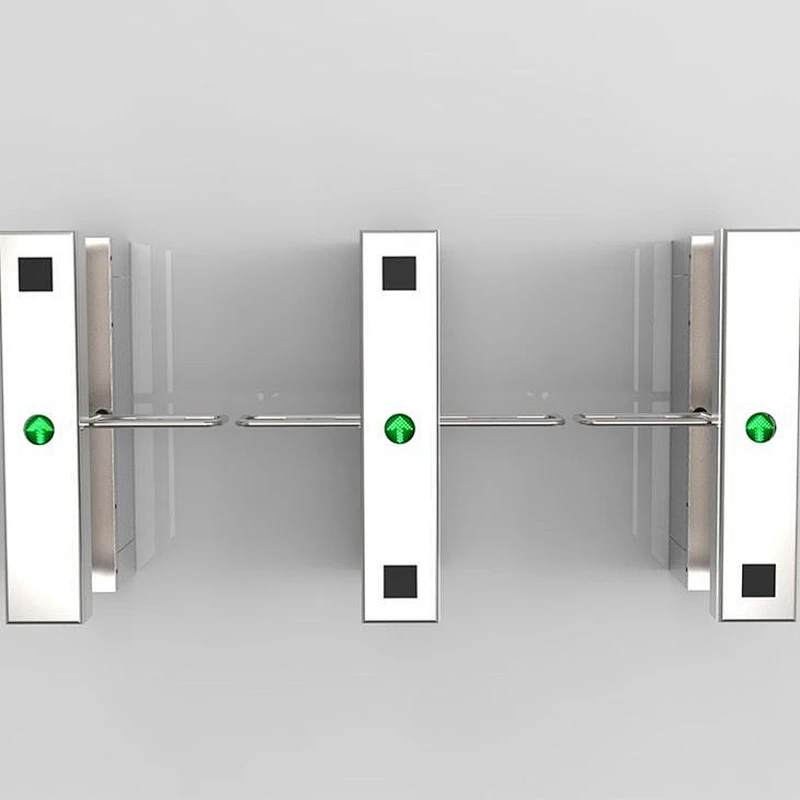 Classic Acrylic Glass Swing Turnstile Customized Optional