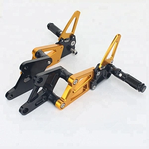 CNC Billet Aluminum Adjustable Motorcycle Rear sets For YZF R1