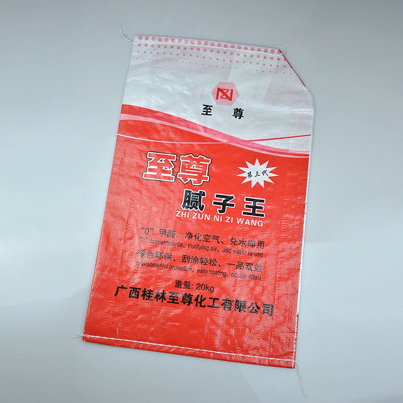 Guaranteed quality laminated plastic pp woven cement bag 25kg 50kg