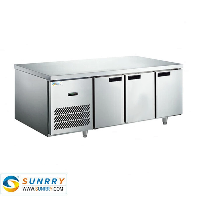 Guangzhou Commercial Kitchen Supermarket Refrigerators Freezer and Refrigeration Working Table in Italy (SY-RT480S SUNRRY)