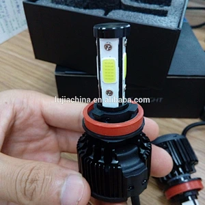 Lujia new model H11 X6 car worklight led headlight guangzhou h11 mini ballast for h4 h7 hb3 hb4 h11 for all cars led XHP70 Y22