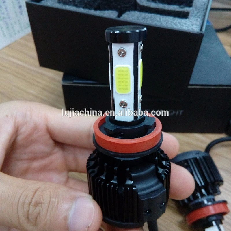 Lujia new model H11 X6 car worklight led headlight guangzhou h11 mini ballast for h4 h7 hb3 hb4 h11 for all cars led XHP70 Y22