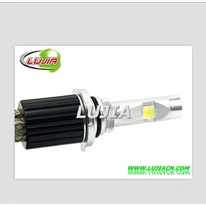 Lujia Fanless All in One 60W Crees xhp70 L7 6600lm 9006 Car Led headlight Bulbs 9006 HB4 P22D(13) headlamp kits