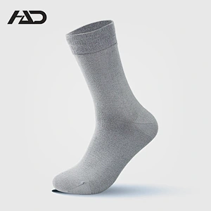 100%bamboo plain men dress socks