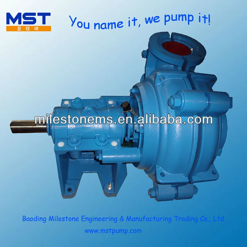 large capacity industrial mortar pump