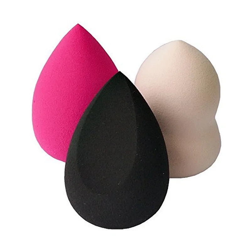 3pc latex free makeup blender sponge puff