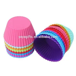 silicone cupcake mold for baking cake