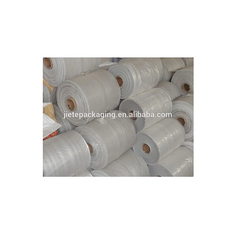 New material transparent virgin pp woven bag fabric roll tubular