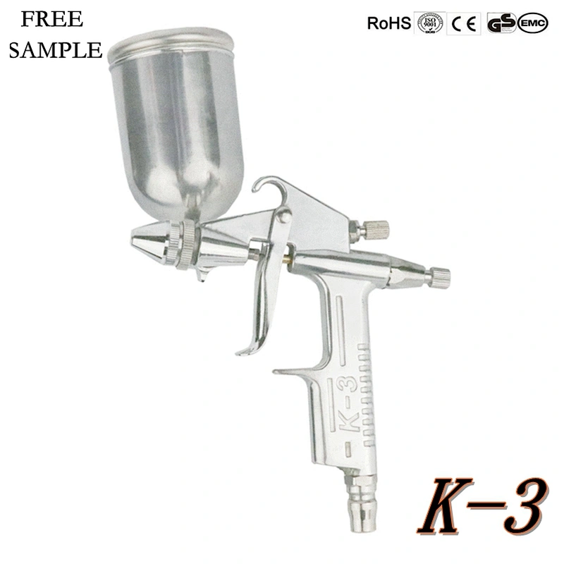 K3 leather clothing shoes gravity coating paint spray gun