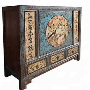 2016 beijing chinese antique furniture & rustic painted furniture