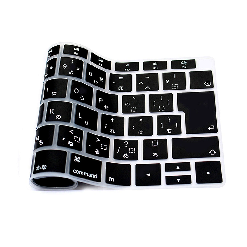 custom silicone Soft Cover japanese keyboard cover laptop Keyboard Protector For Macbook Air 13