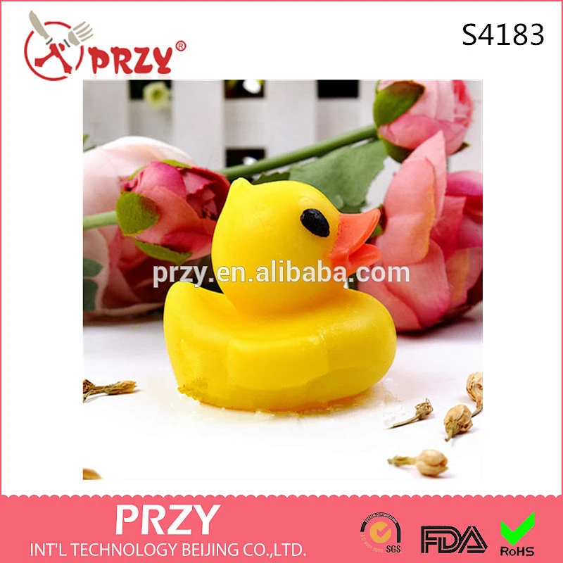 S4183 duck silicone soap mold 3d silicone molds for soap